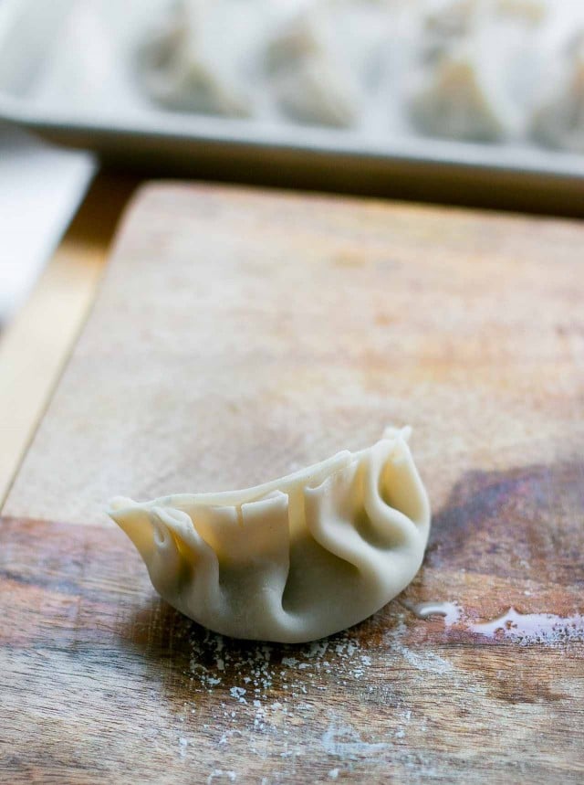 Shrimp and Chive Potsticker Dumplings