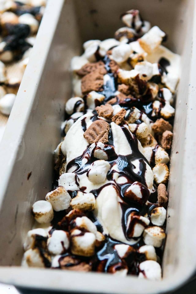 Smores ice cream recipe