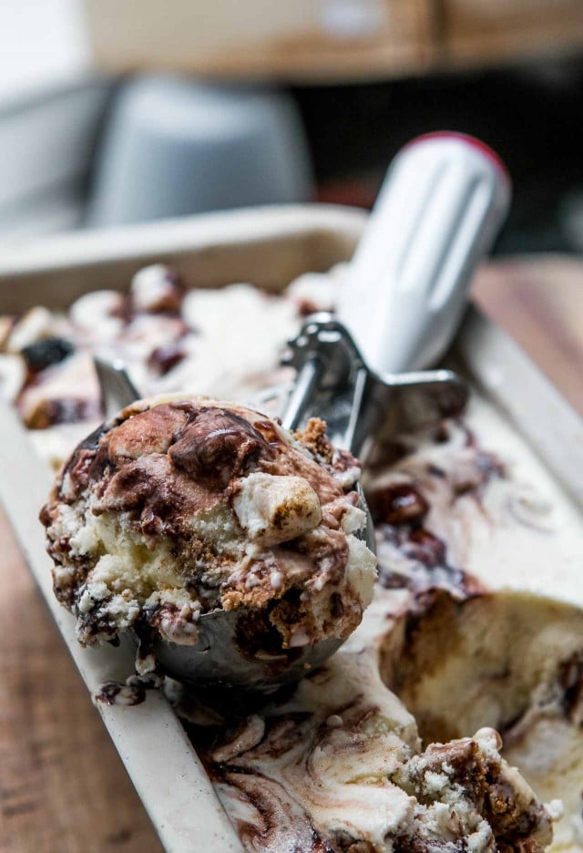 Smores ice cream recipe