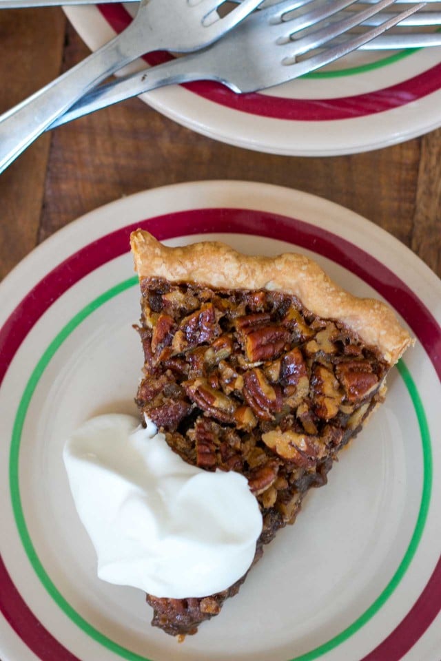 Pecan Pie with Bourbon and Ginger 