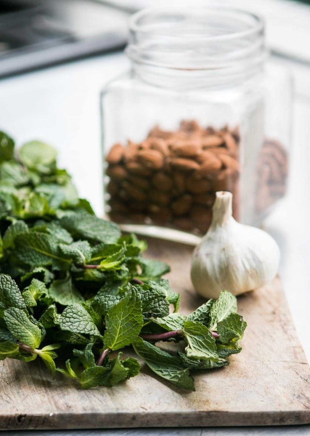 Mint pesto recipe