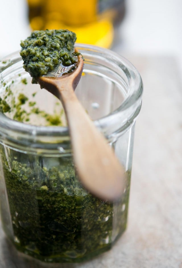 Mint pesto recipe