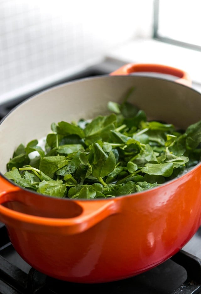 Watercress soup 