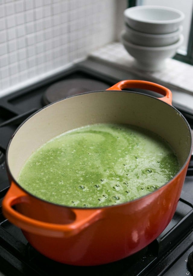 Watercress soup 