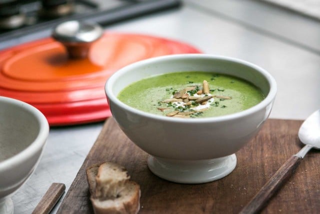 Watercress soup 