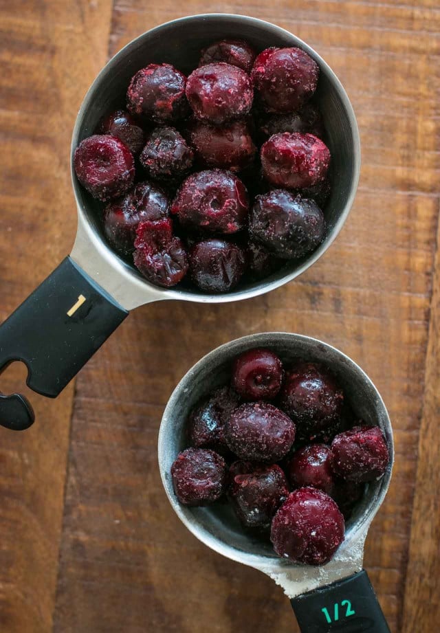 Cherry Yogurt Poppy Seed Cake recipe