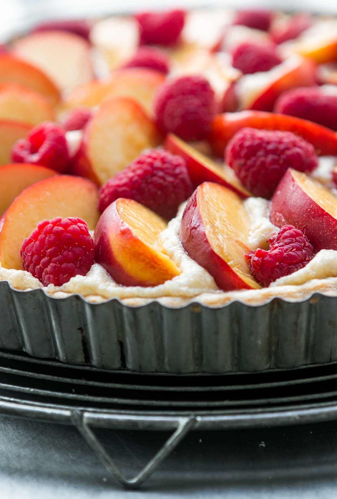 Summer Fruit Tart with Almond Cream