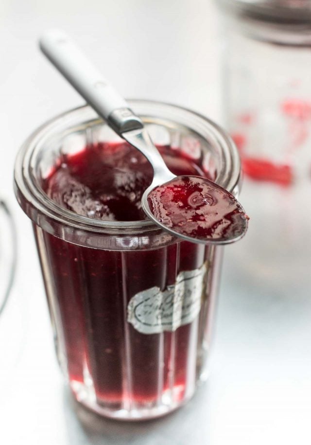 Plum Strawberry Jam recipe-10