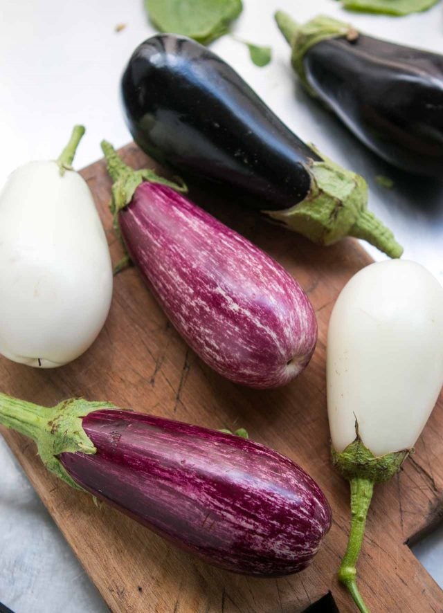 Eggplant for Caponata recipe