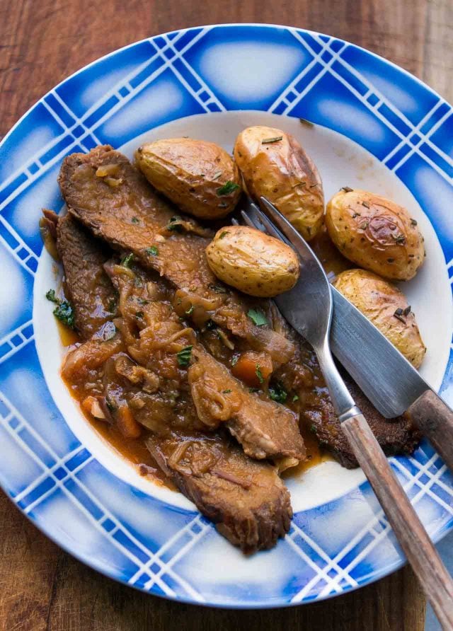 Onion-Braised Beef Brisket  America's Test Kitchen Recipe