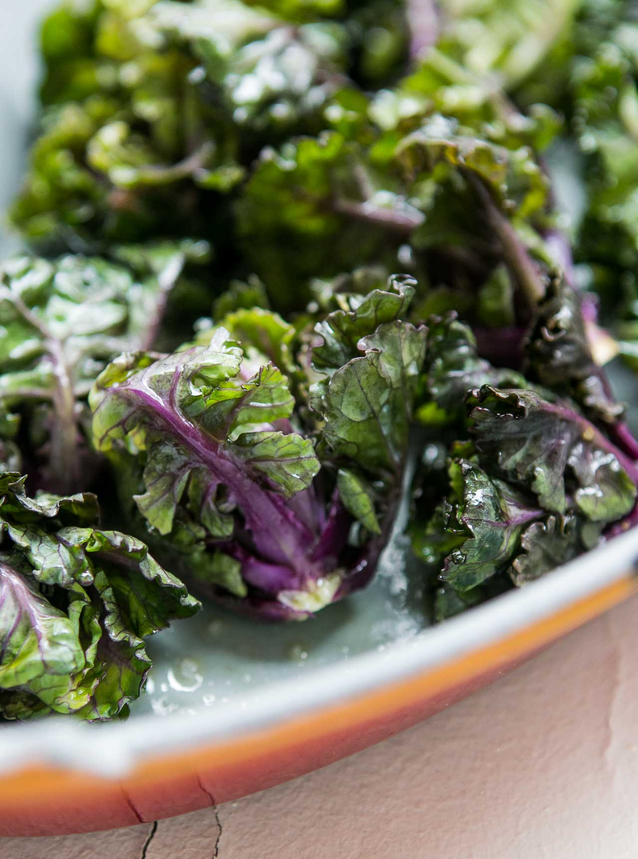 Roasted Kale Sprouts
