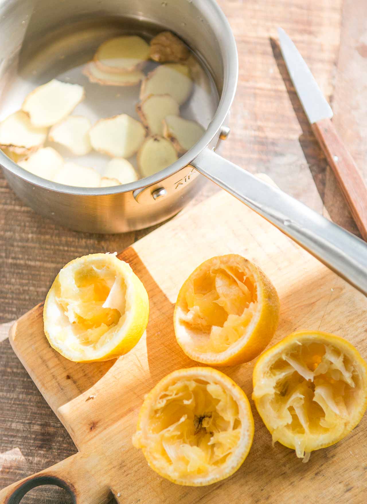 Fresh Ginger Lemonade recipe