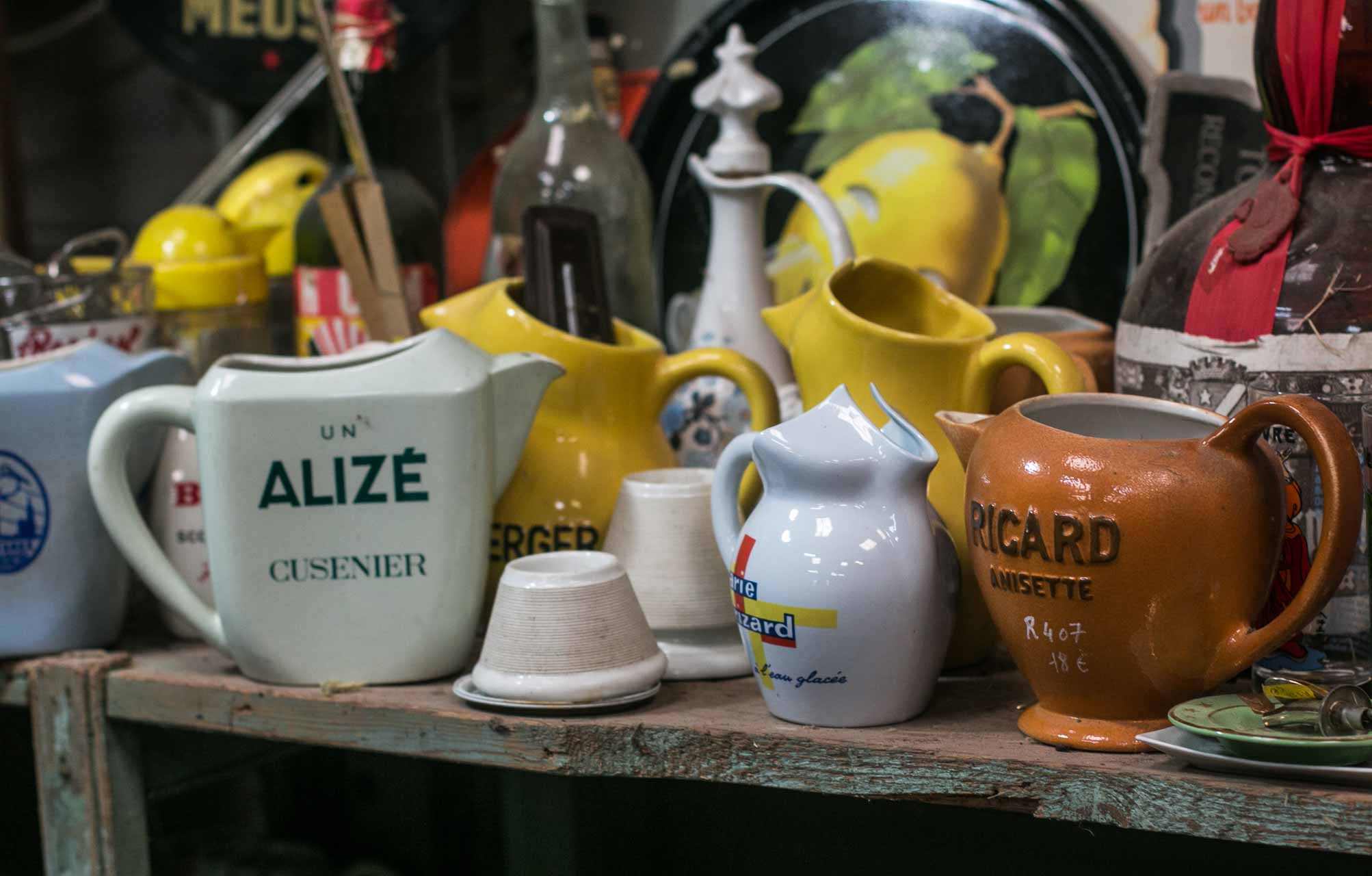 Paris Flea Markets, Thrift Stores and Antique Sales