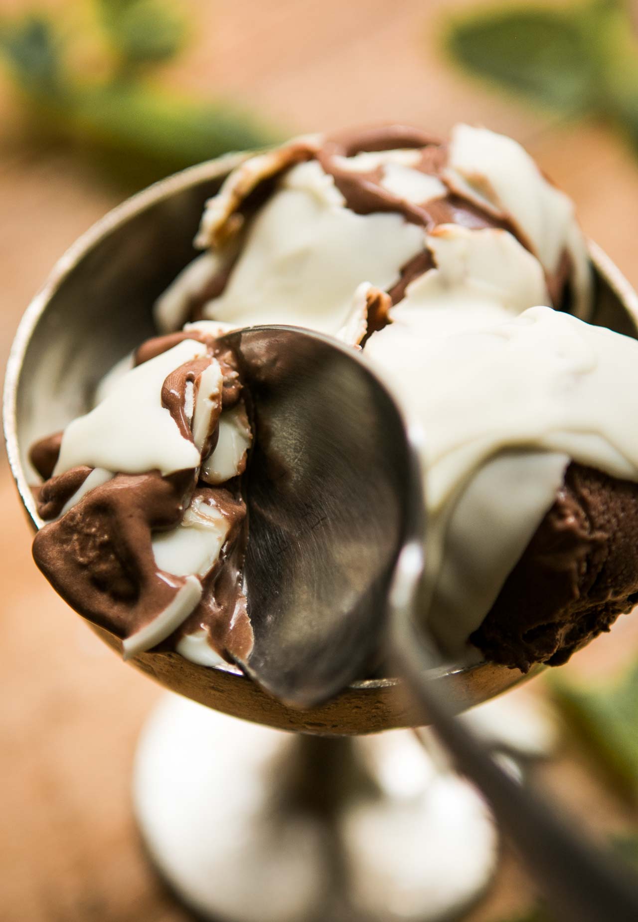 MintWhite Chocolate Ice Cream Shell Coating