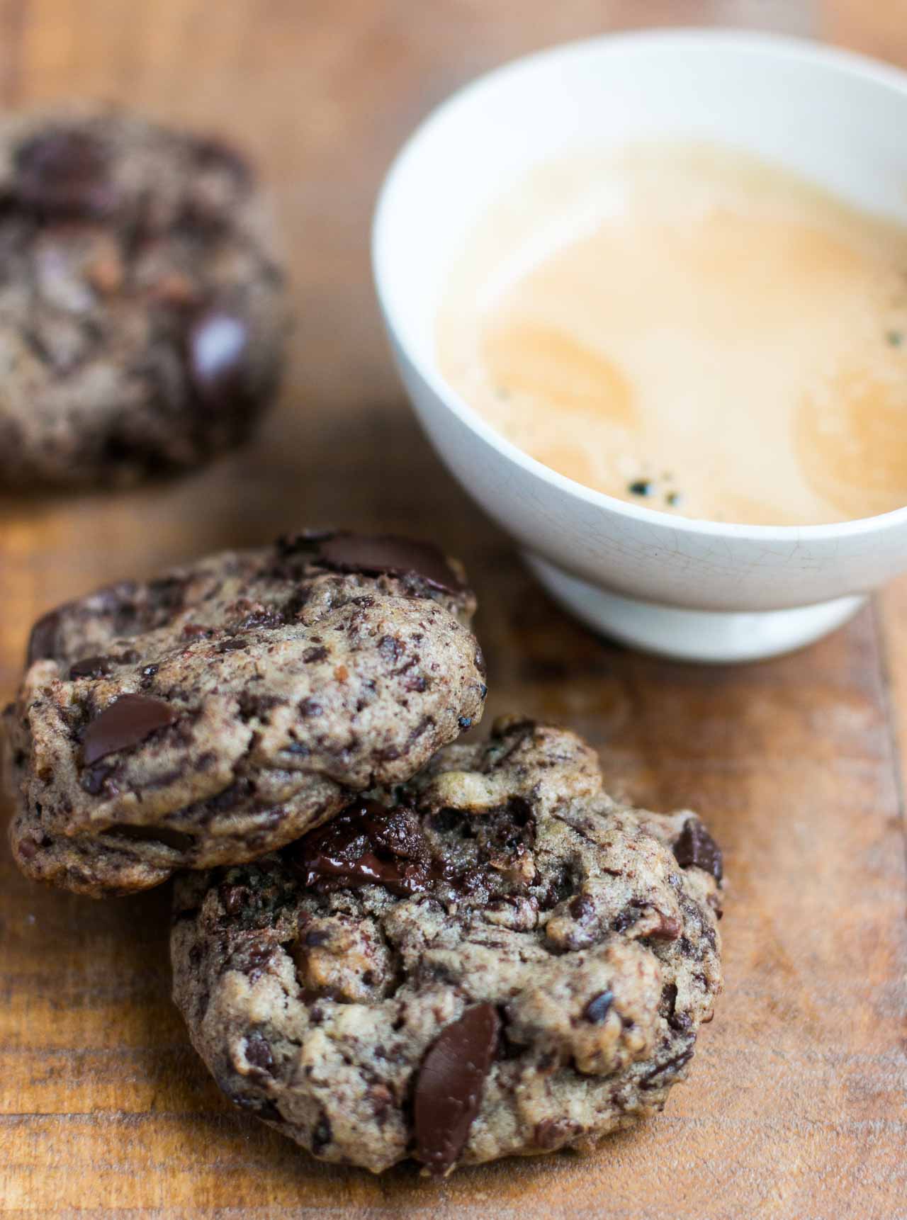Buckwheat Chocolate Chip Cookies