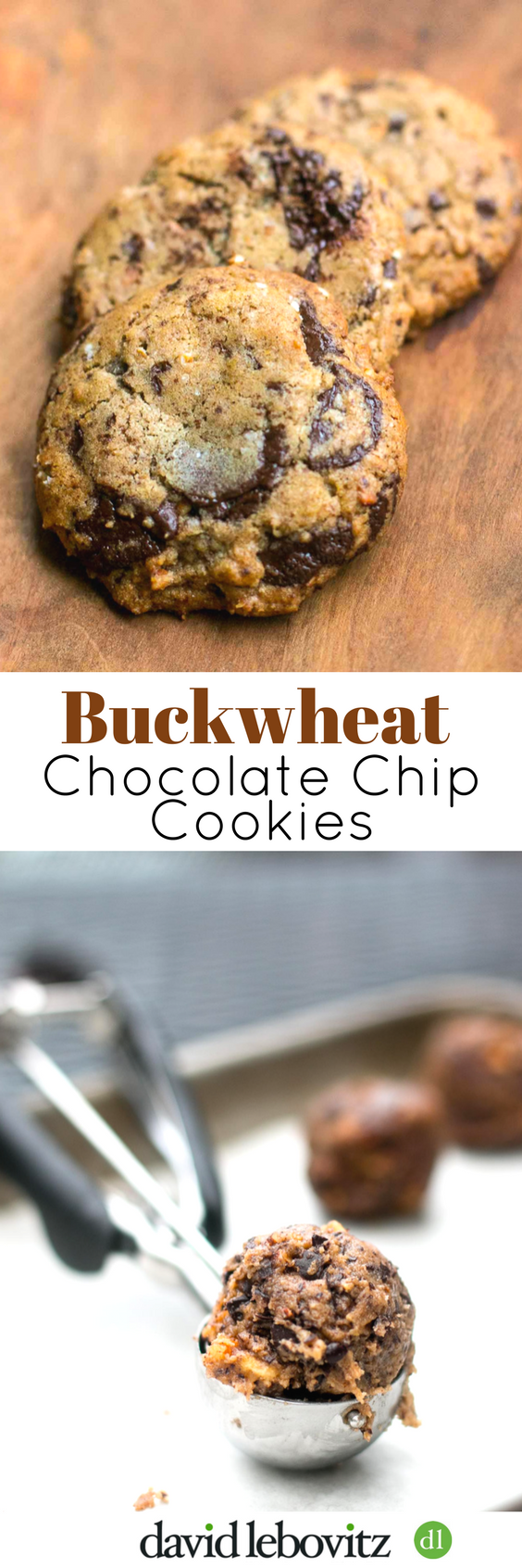 A delicious take on the all-American classic chocolate chip cookie with the hearty flavor of buckwheat. From L\'appart, the latest book by David Lebovitz.