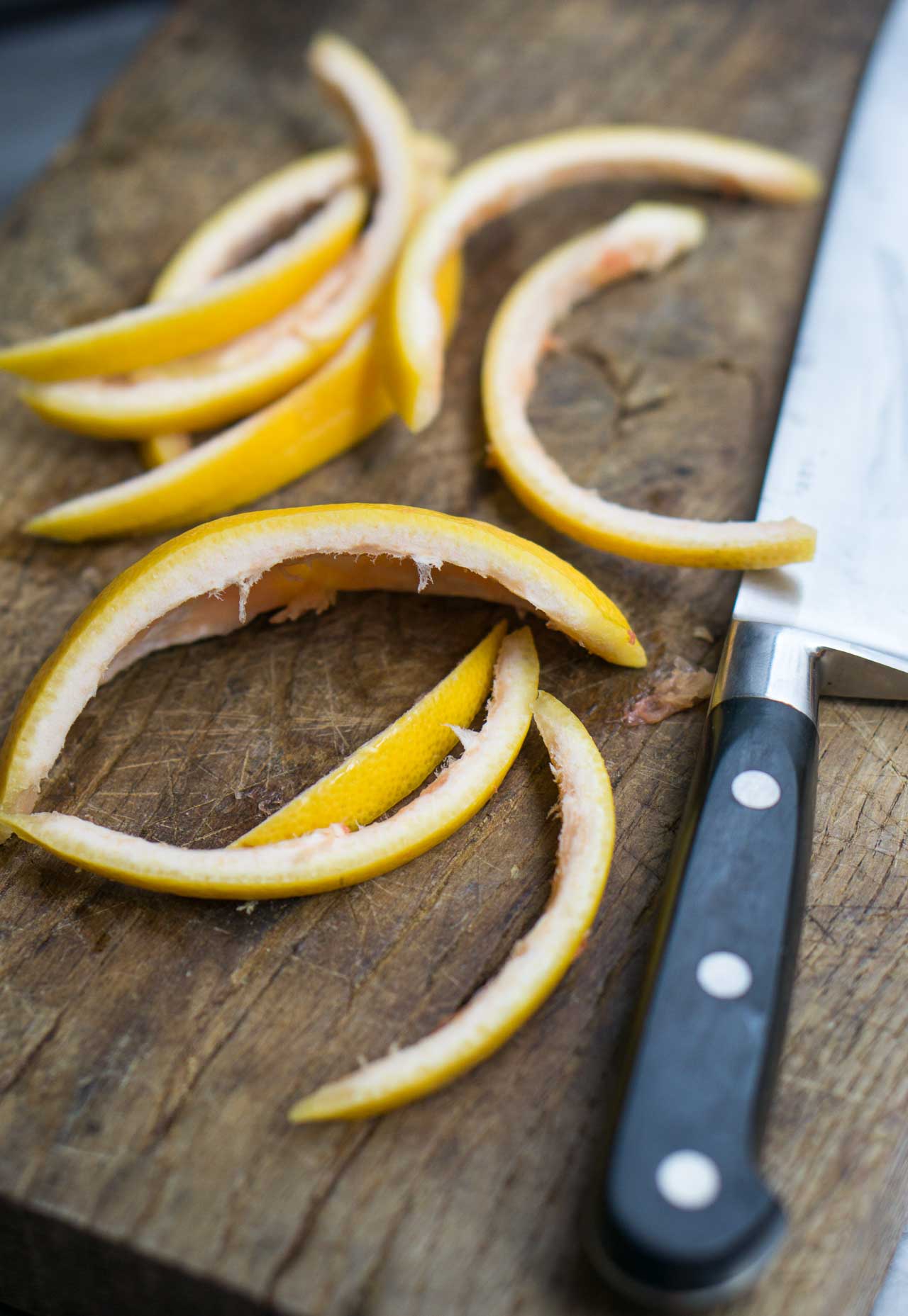 Candied Grapefruit Peel