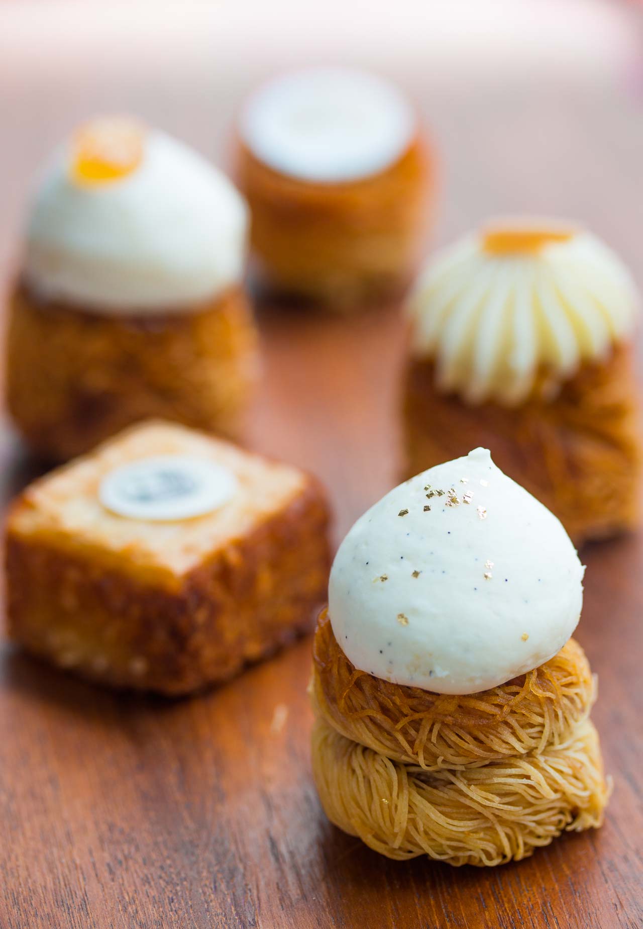 Beautiful pastries in Paris that combine Middle Eastern ingredients with French techniques. One of the most unique pastry shops in Paris!