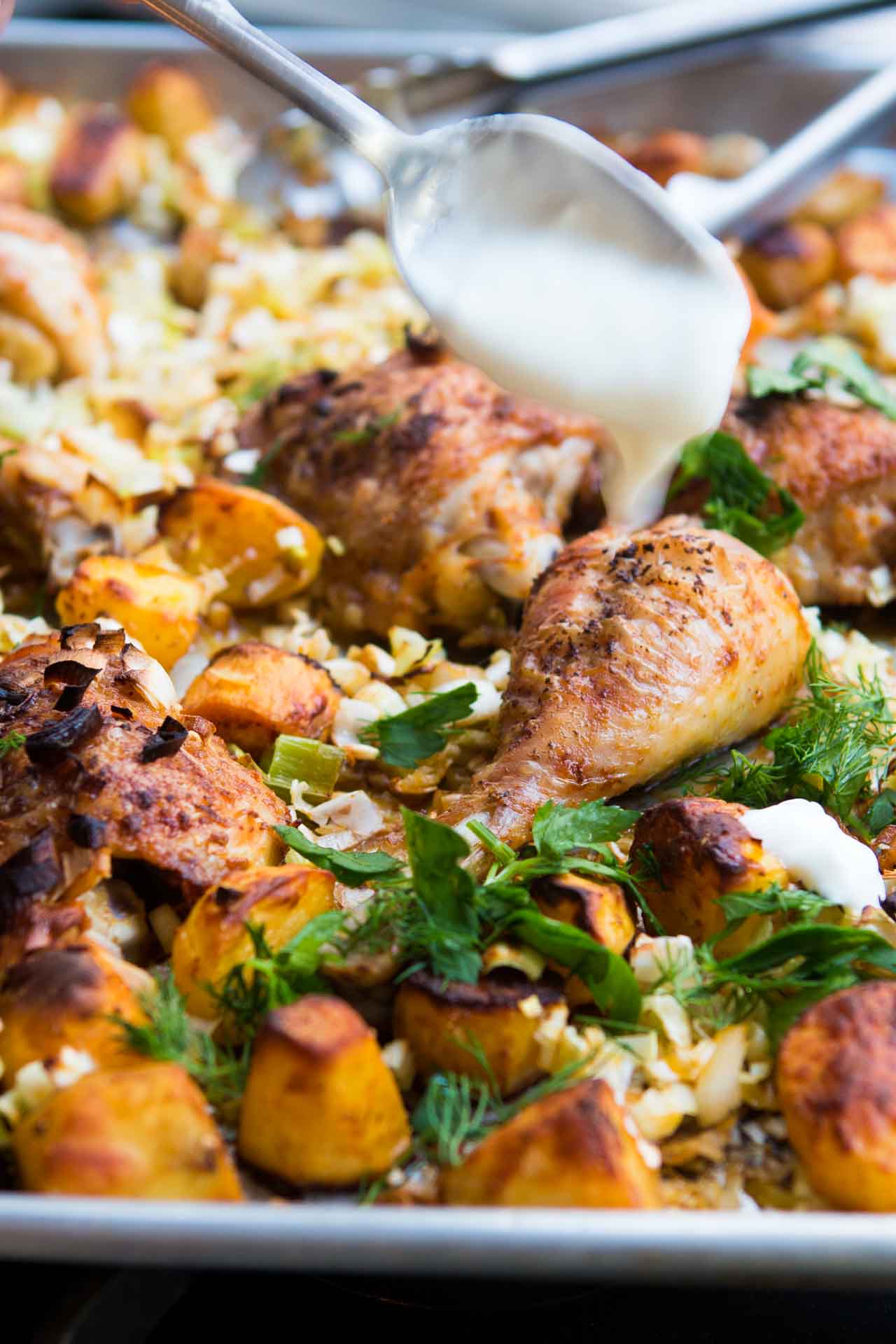 Onepan Harissa Chicken