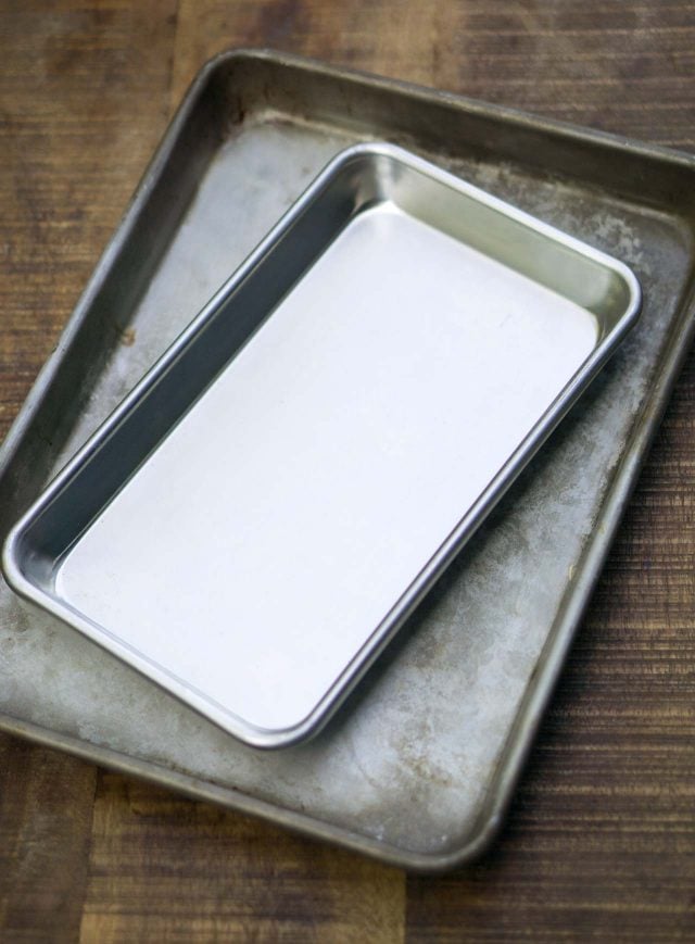 Baking Pans: Square, Half Sheet, and Quarter Sheet