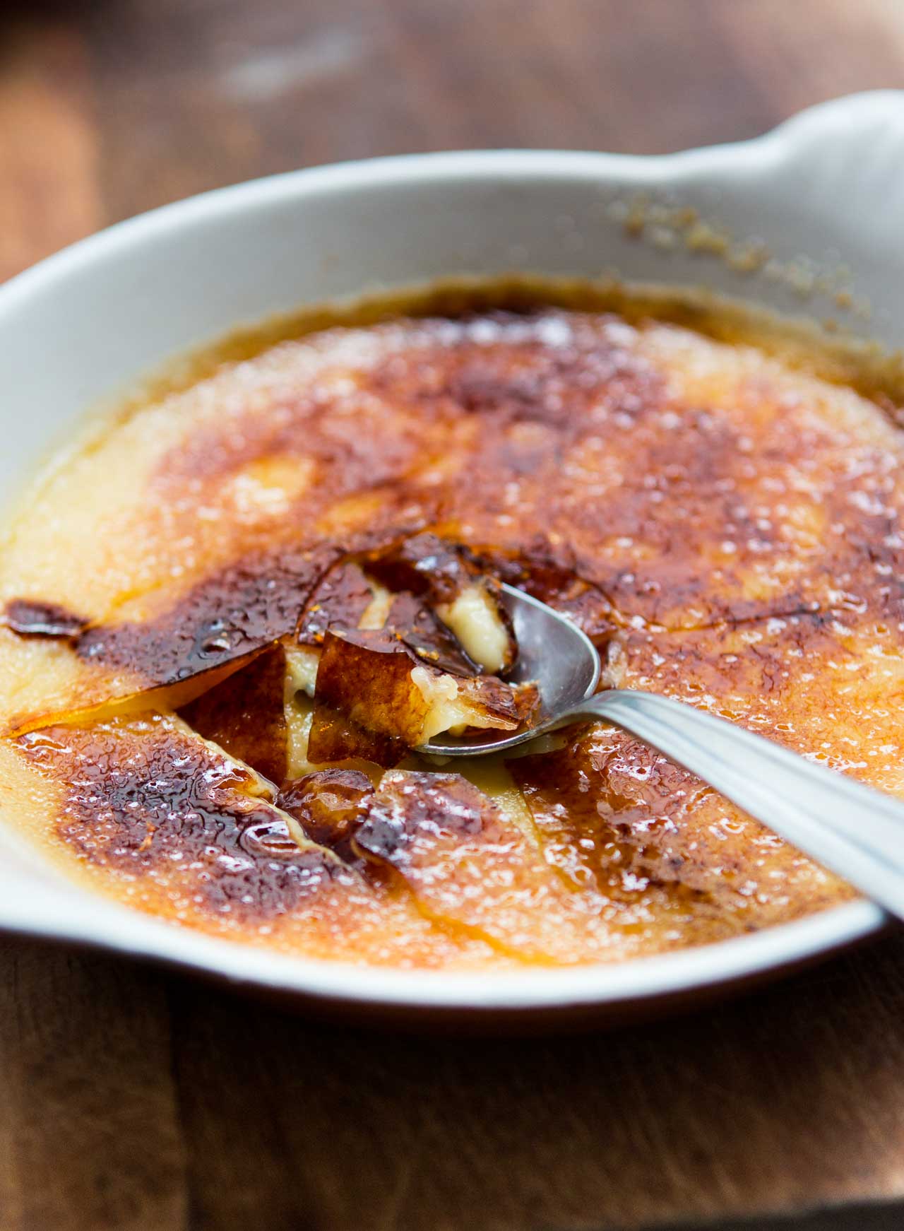 The classic French caramelized custard recipe