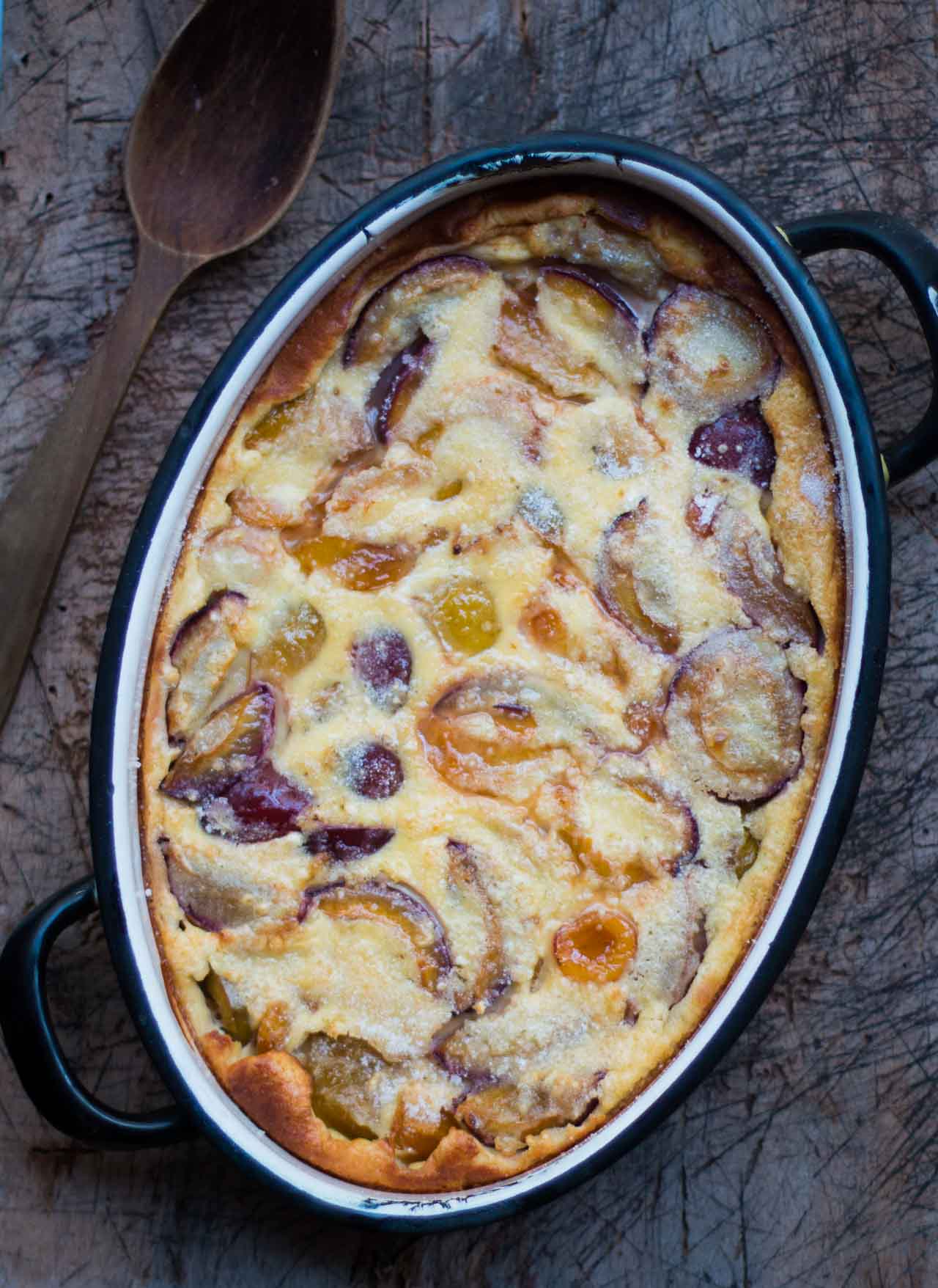 Plum Flaugnarde David Lebovitz