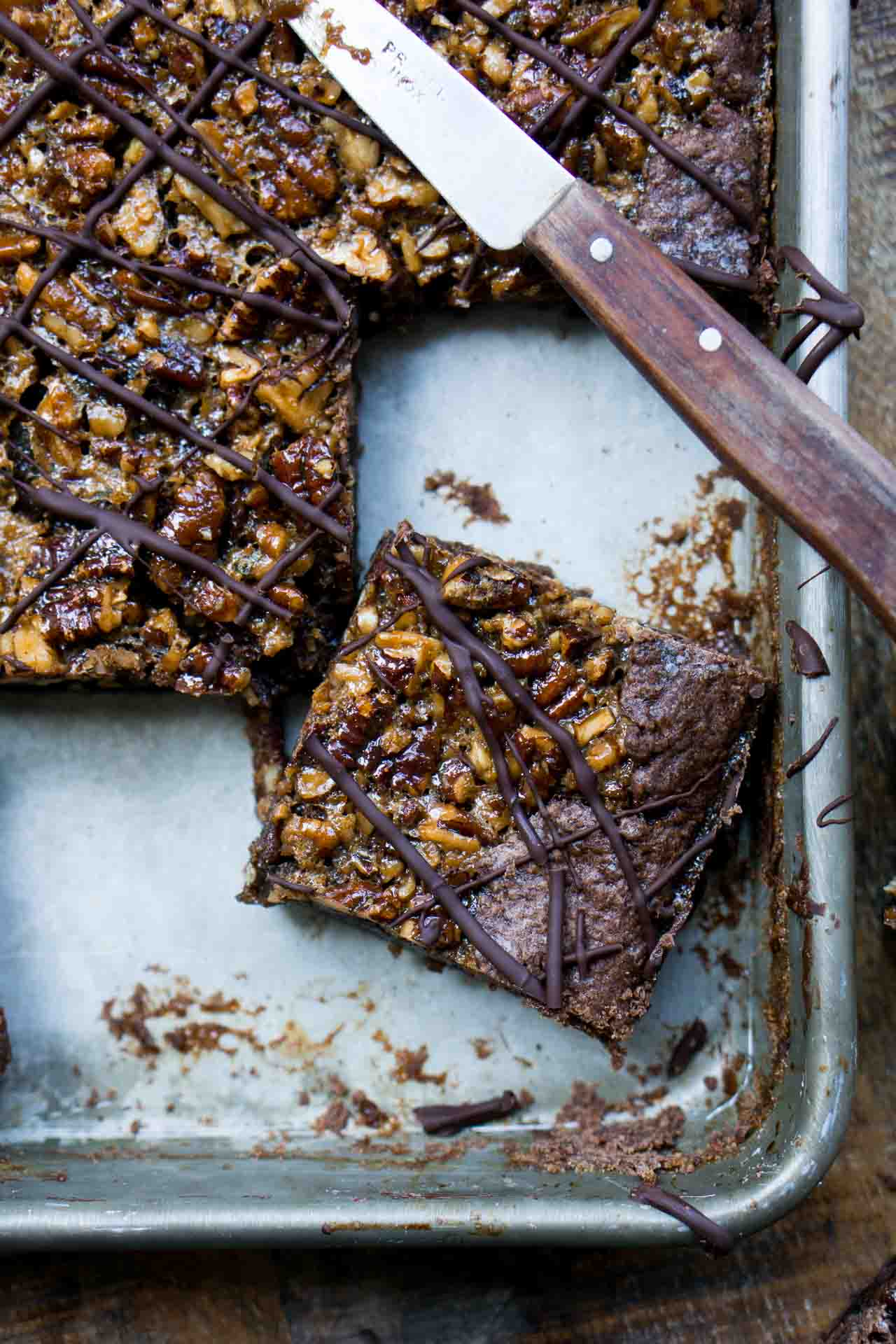 Chocolate Pecan Slab Pie David Lebovitz