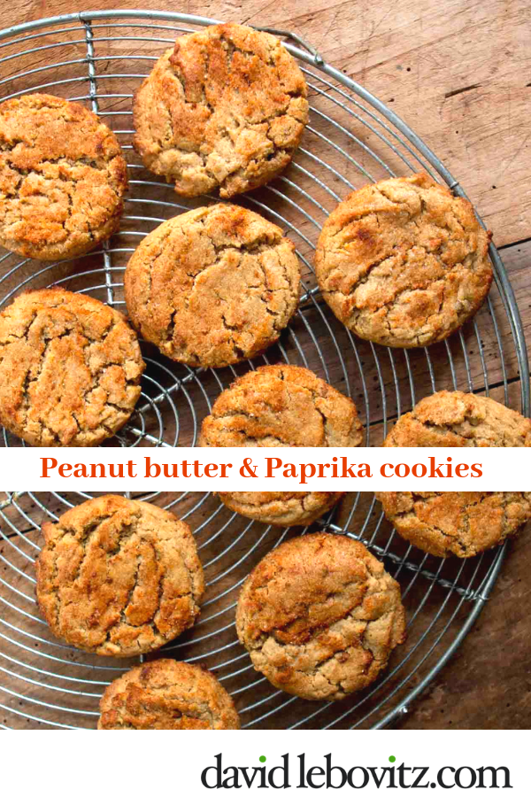 Spicy, chewy peanut butter cookies!