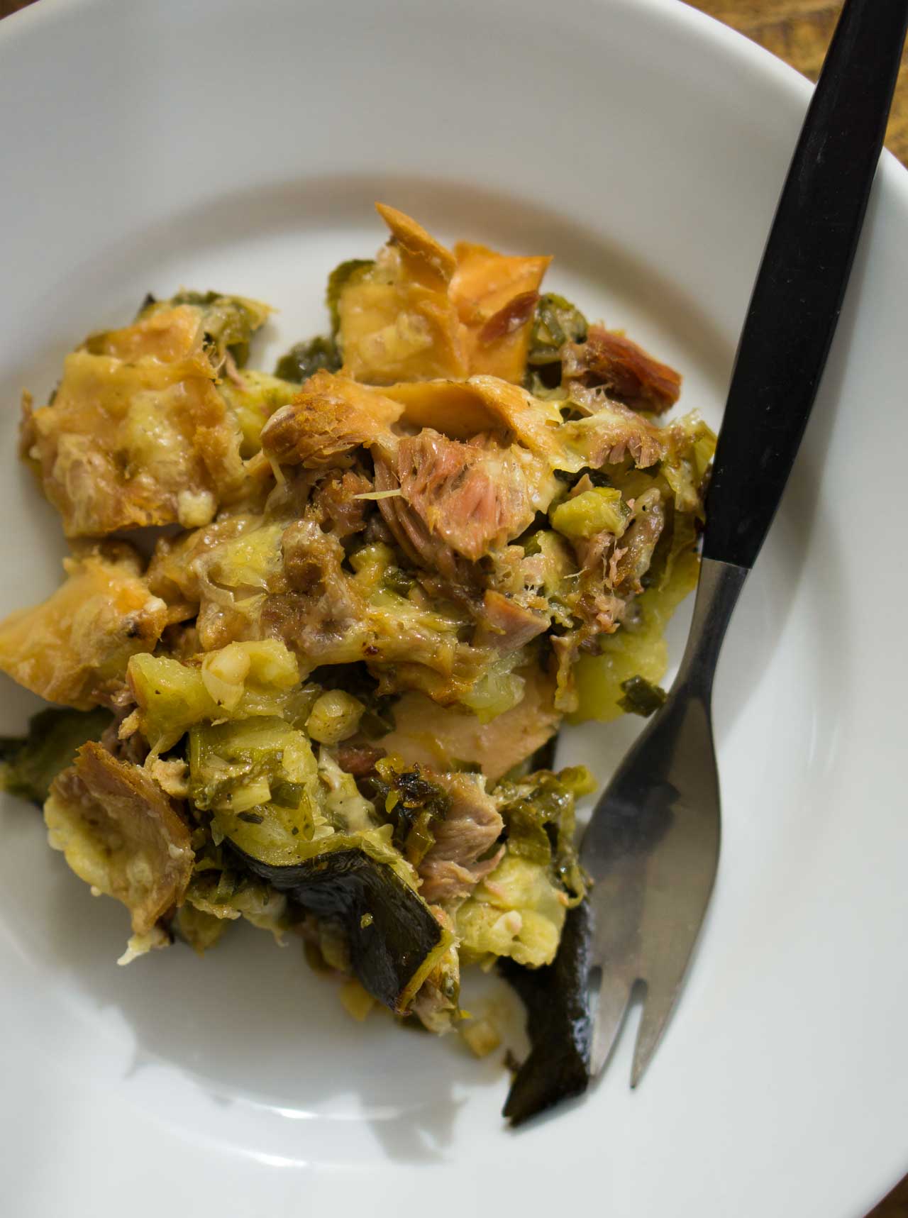 Tuna Melt Zucchini Casserole David Lebovitz