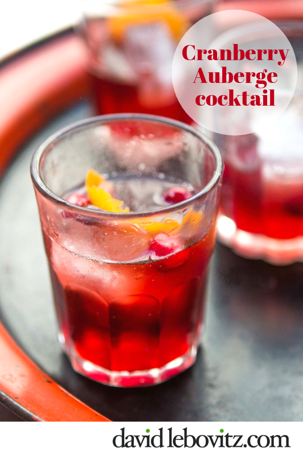 A delicious, colorful cocktail.