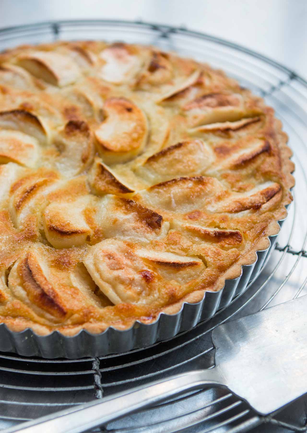 French Apple Tart (Tarte normande) - David Lebovitz