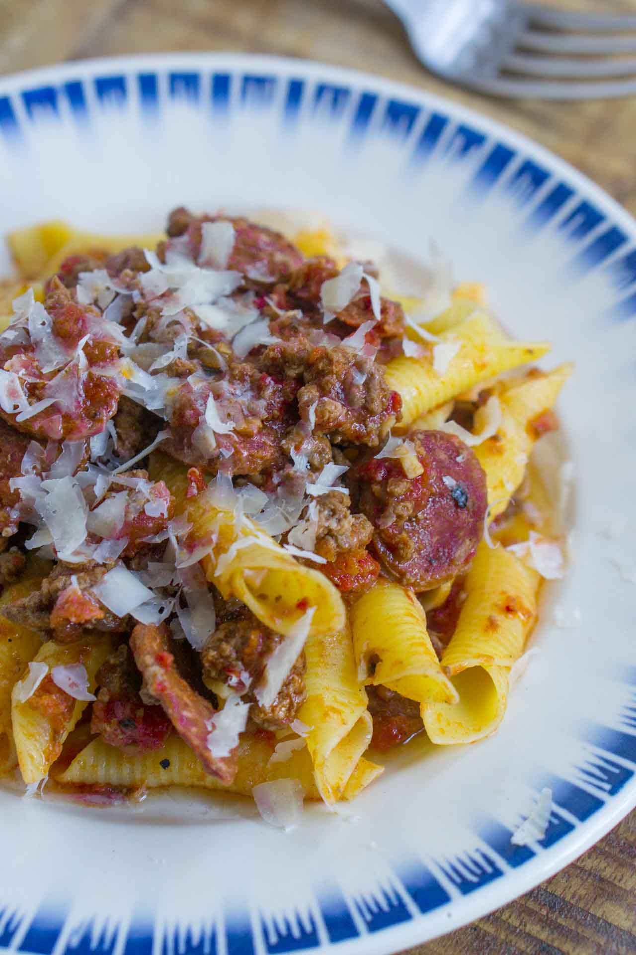 The classic Italian pasta, hearty and bold!