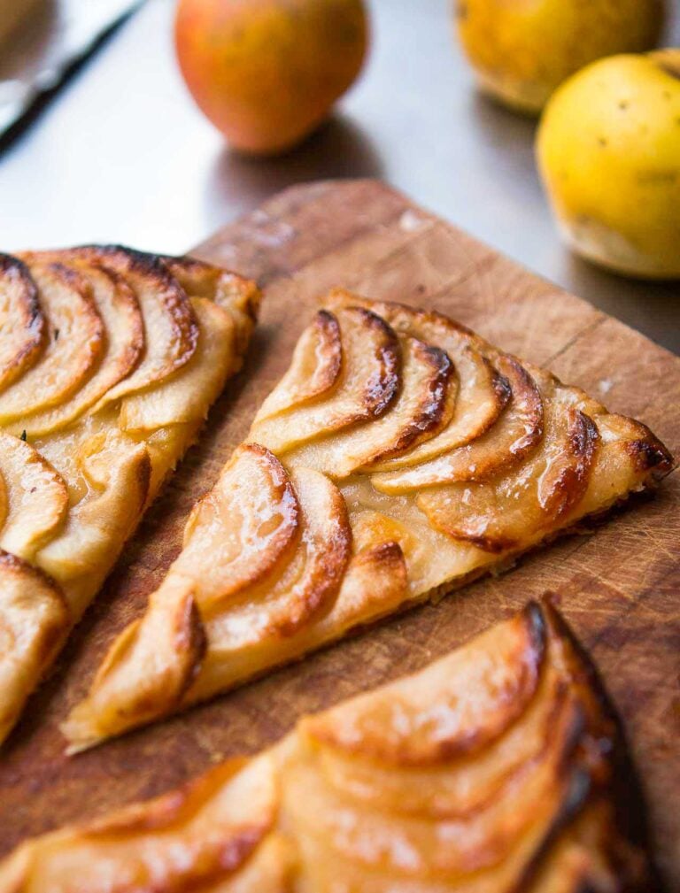 French Apple Tart: Tarte fine aux pommes - David Lebovitz