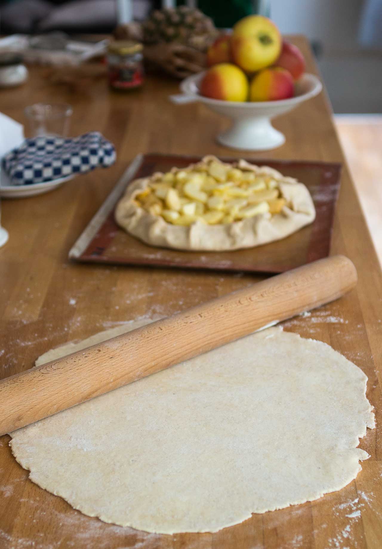 Apple Crunch Tart David Lebovitz