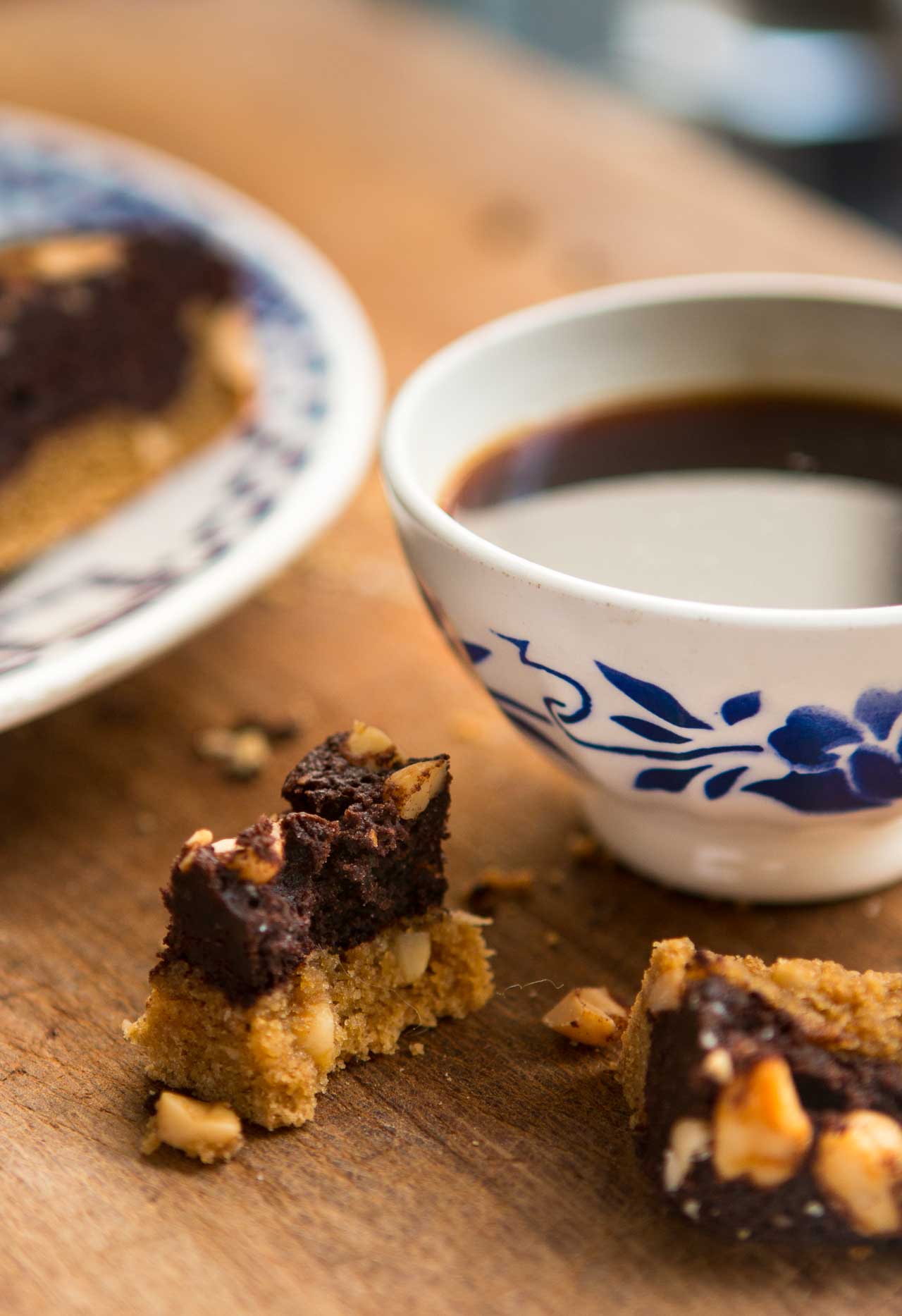 Peanut Butter Chocolate Brownie Bars David Lebovitz