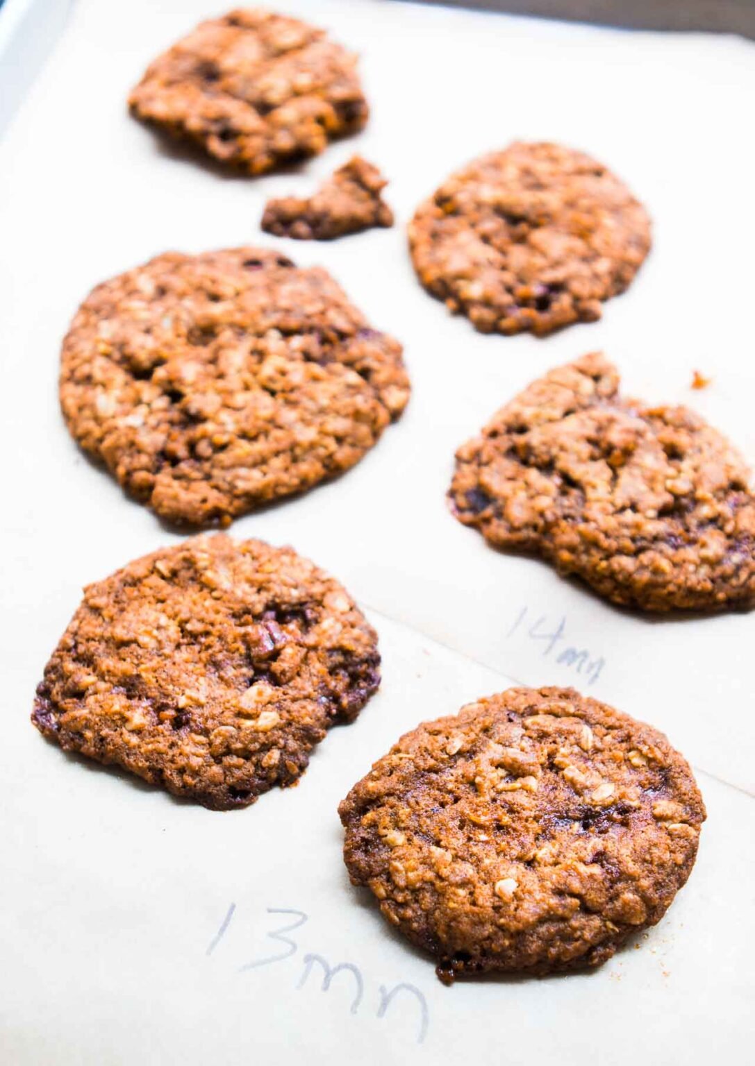 Oatmeal and Pecan Brittle Cookies David Lebovitz