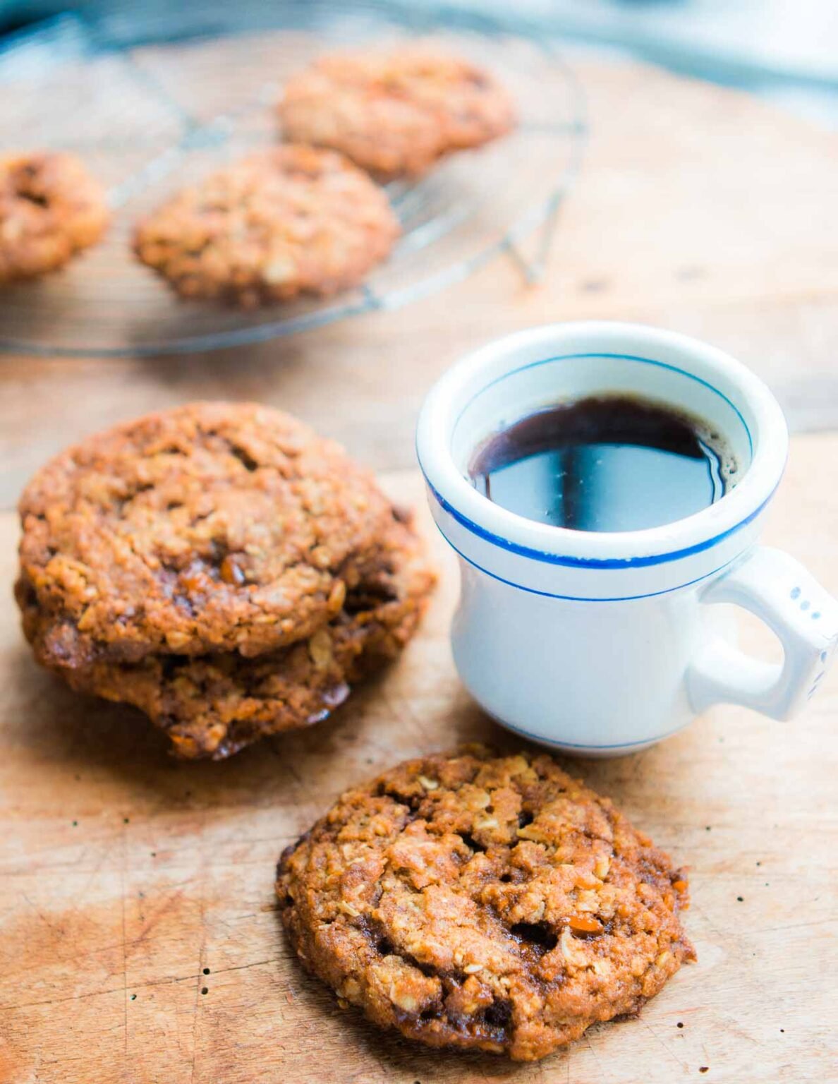 Oatmeal and Pecan Brittle Cookies David Lebovitz