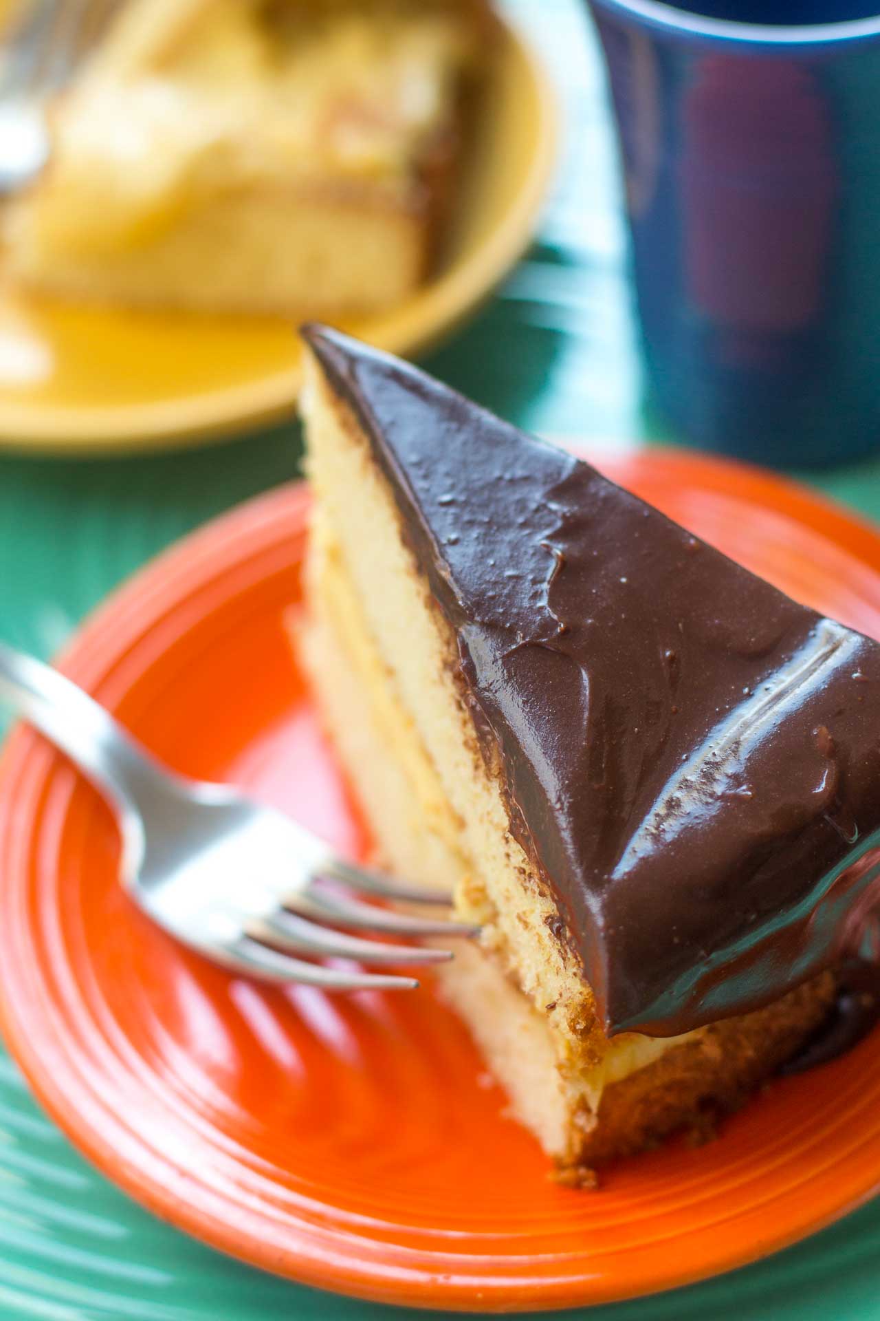 Nutella and Peanut Butter Cake - Parsley and Icing