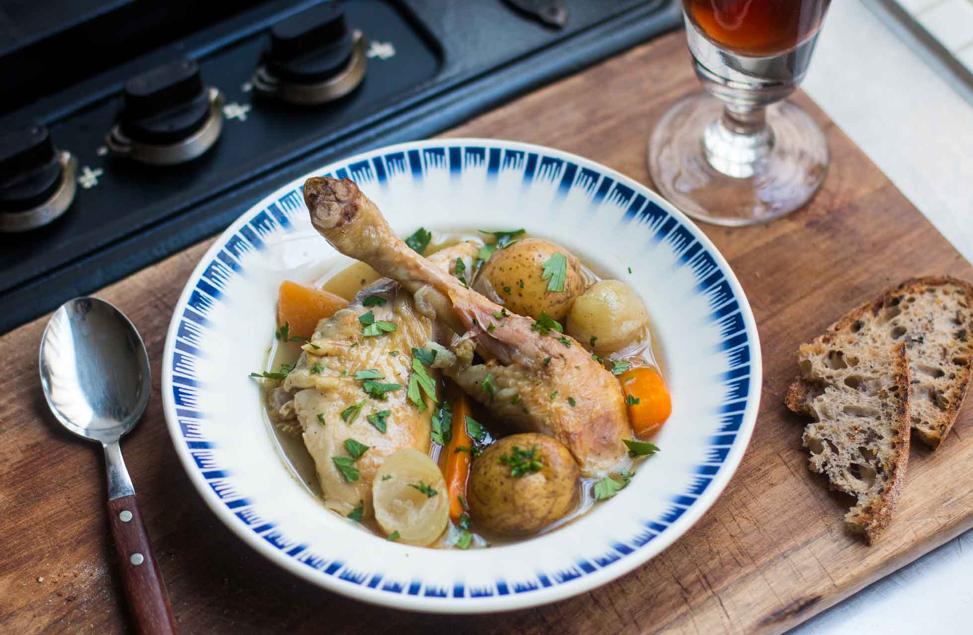 Poule au pot (Chicken in a pot)