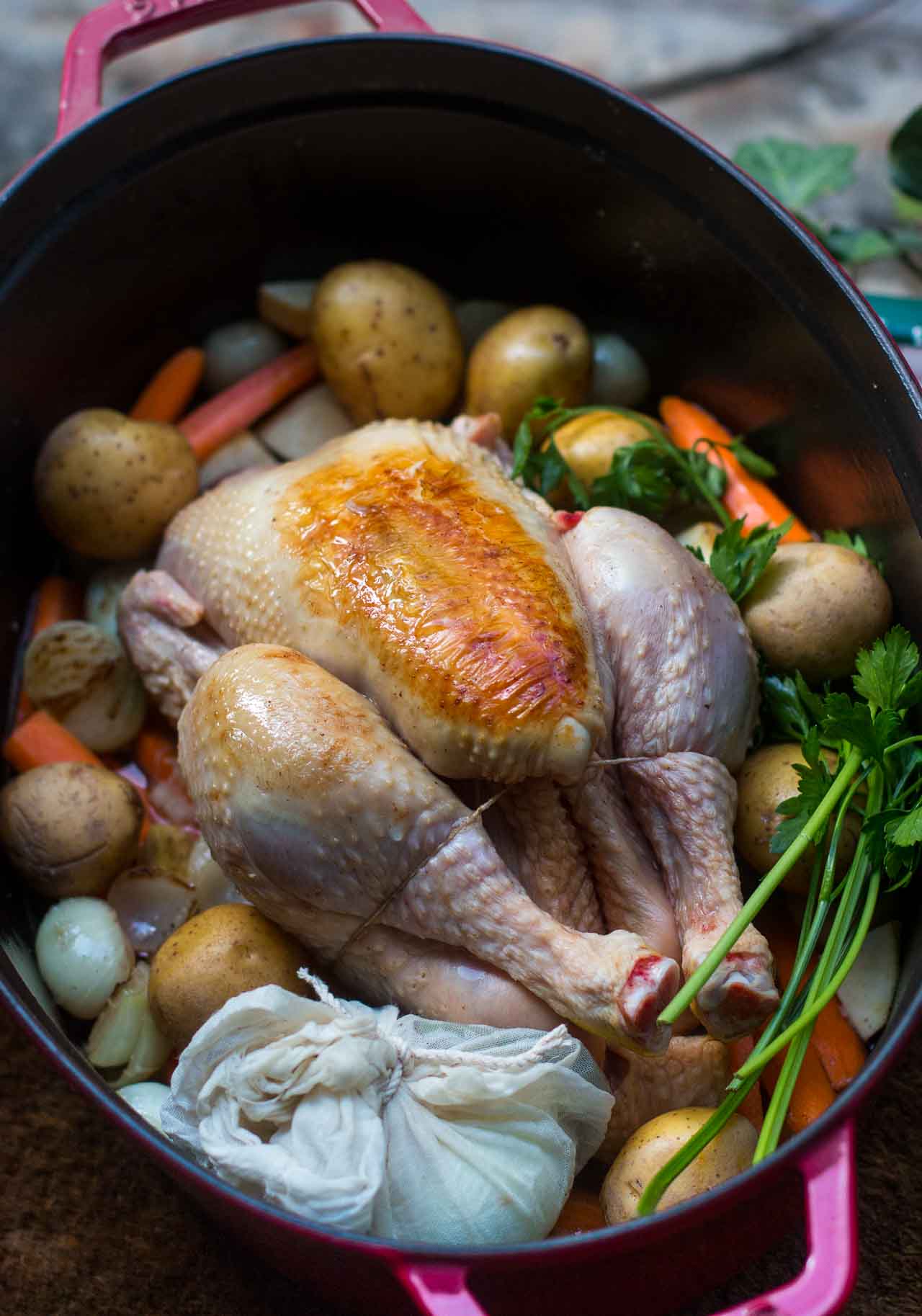Poule au pot (Chicken in a pot)
