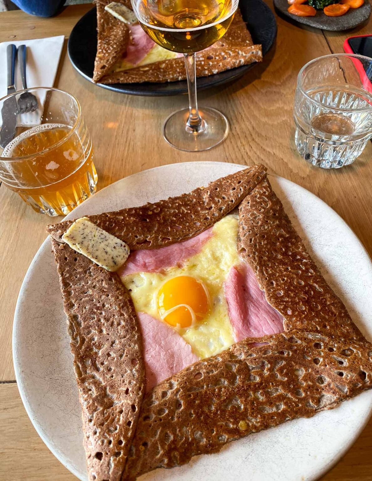 Breizh Cafe Buckwheat crepes in Paris David Lebovitz