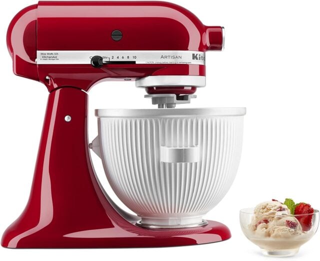 Cuisinart mixer ice cream online maker attachment